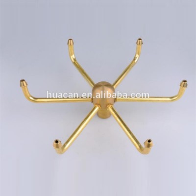 Brass Windmill Rotating Sprinkler Spray Nozzle Garden Water Jumping Jet Landscape Square,water fountain spring's nozzle